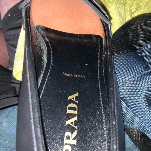 $990 Brand new Prada saffiano loafers. US 13 - Picture 6 of 9